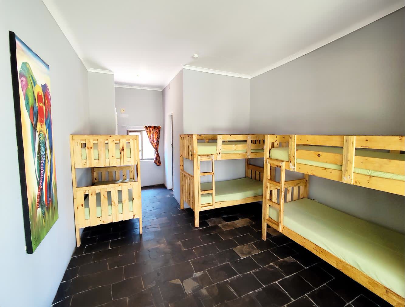 Bunk room inside a Camp Wildside cabin